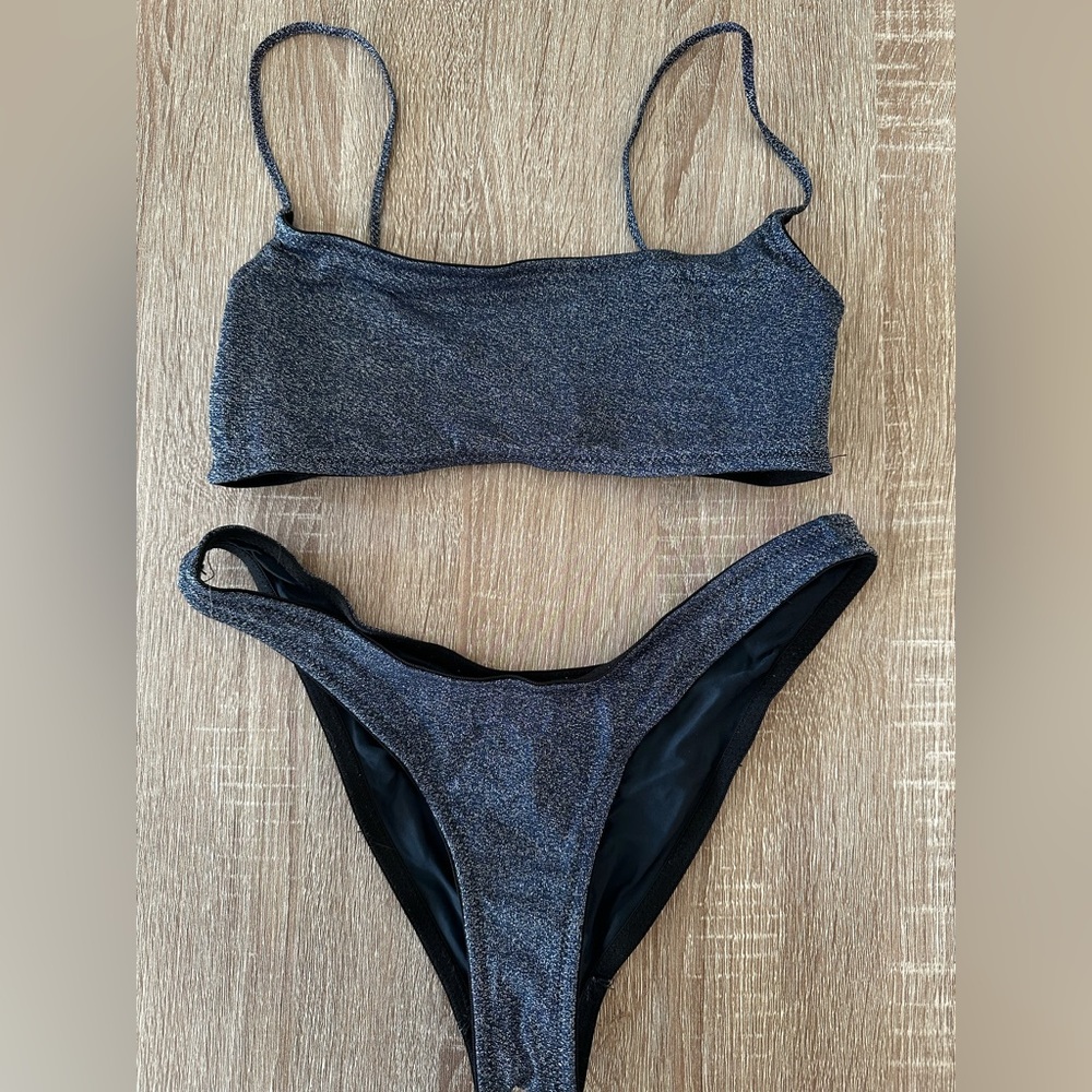 TRIANGL swimsuit blue sparkle